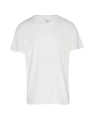 NUDIE JEANS | Camiseta ROFFE | weiss